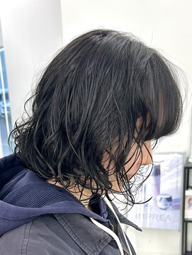 ブラウン(Brown) ボブカット/ボブパーマ/ゆるふわカール