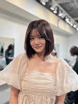 メラク(Merak)&nbsp;韓国風レイヤーボブ【渋谷/表参道/Merak/髪質改善/縮毛矯正】