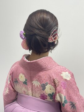 袴ヘアセット