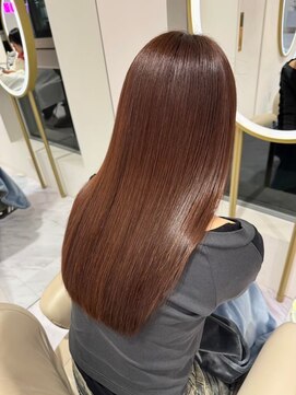 【MONA】髪質改善/艶髪/艶カラー/暖色カラー