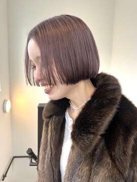 ナループロア ハチ(Nalu pu loa hachi) ダブルカラー/透明感カラー/ミニボブ