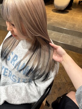 エレン 新百合ヶ丘店(ELEN) 【ブリーチ2回～】ブリーチデザインカラー