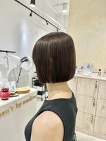 ビューバイネオリーブ 用賀店(Beau'r by neolive) 大人ガーリーダークアッシュ似合わせカットミディアムレイヤー