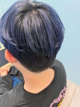 アンフィ 神奈川新町(Anphi) N.ルフレで叶う☆コバルトブルーアッシュ＆マッシュショート