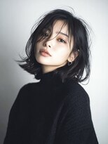 ハーツオオサカ(HE:ARTS OSAKA)&nbsp;ふんわりくびれセミディ×シースルー前髪