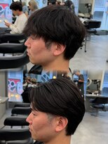 オーバル バイ アピッシュ(OVARL by apish)&nbsp;パーマ落としストレートパーマメンズストレート