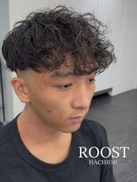 ルースト 八王子店(ROOST)&nbsp;MEN'SHAIR/スペインカール/フェードカット/眉毛/八王子