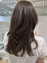 ルーム(room)&nbsp;柔らかブラウン×大人ロングレイヤー