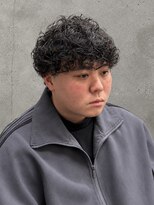 フジヤマバーバーショップ アジト(FUJIYAMA BARBER SHOP ajito)&nbsp;カーリーパーマ×プードルパーマ　メンズ/明石/西明石/大久保