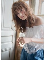 オーガスト ヘア ネイル(AUGUST hair nail)&nbsp;旬カジュアルフェミニンパーマ／３Dカラー