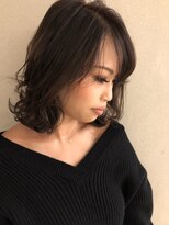 ロンド 銀座(Lond)&nbsp;透明感のある暗髪カラー　担当川瀬賢翁