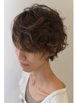 ククー ヘアーアンドメイクアップ(COU COU) ウェーブ・アシンメトリー・ショート