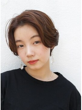 デコ(DECO) センターパートのかきあげショート＊