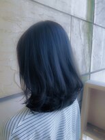 アフィナー(Afinar)&nbsp;【横浜/Afinar】フェミニンネイビーカラー