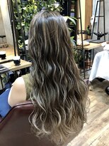 ロダット 横浜(LODAT by little)&nbsp;ミルクティーベージュ×バレイヤージュ【LODAT横浜】