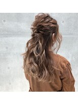 クレッセント ベイ(Crescent Bay)&nbsp;ハーフアップ◎ルーズアレンジby crescentbay