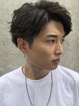 フィフス(fifth) マッシュウルフ コンマヘア ツイストパーマ ツーブロック