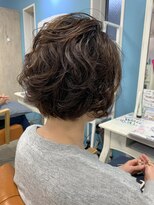 アラワラブルー(arrawarra blue)&nbsp;くるくるミディアムボブ/20代/30代/40代/50代/倉敷駅/白楽町