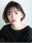 【sou】中野担当　耳掛けボブ　大人ボブ　シンプル