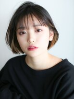 ソウ(sou)&nbsp;【sou】中野担当　耳掛けボブ　大人ボブ　シンプル