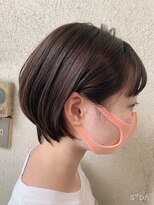 ノアエクレ 銀座(noah ecle)&nbsp;【noah ecle】グレージュ似合わせひし形ショート