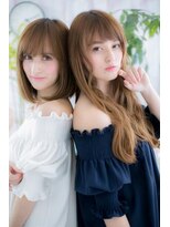 ミック ヘアアンドビューティー 大山店(miq  Hair&Beauty)&nbsp;小顔に見せる♪大人かわいい艶カラーモテ髪くびれヘアa1