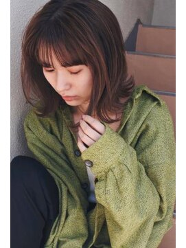 フラミューム 相模大野店(flammeum) 切りっぱなし外はねボブ