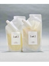 オリジナルブランド[sol.]《成増駅/小顔カット/似合わせカット/ブリーチ/ダブルカラー/レイヤーカット》