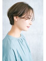 グロウ バイ フェイス(GLOW by face)&nbsp;大人可愛いハンサムショート前下がり２０代３０代４０代