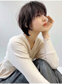 《SOYON》ハンサムショート グレージュカラー