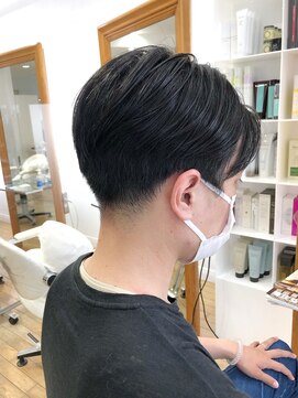 ヘッズ 本八幡店(HEADS) MEN'S HAIR  センターパート　ツイストスパイラル　韓国マッシュ