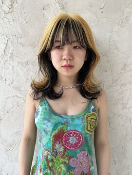 タップ(TAP) TAP(タップ）金沢　逆インナーカラー！