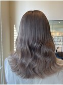【W_SALON 河原町】ミルクティーベージュ/艶髪/透明感