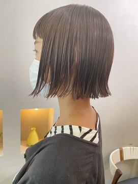 メイクス 表参道(MAKE'S omotesando) オン眉/切りっぱなしボブ