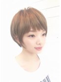 【sheta青山/三畑賢人】小顔になれるふんわり丸みショートボブ