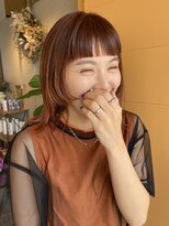 シングス(Sings)&nbsp;オレンジカラー　顔周りレイヤー