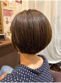 【hair's LOWE】大人可愛い丸みショート/大人ガーリー/ミニボブ