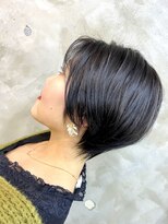 エトネ ヘアーサロン 仙台駅前(eTONe hair salon) 20代 30代大人くびれショート