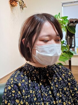 エルア 辻堂(LR.) 大人ハイライト/シークレットハイライト/抜け感ベージュショート