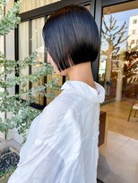 フルール(hair place Fleur) ラインボブ×グレージュカラー