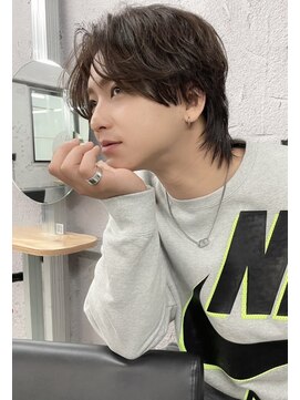 エン(en) センターパートメンズカットメンズ20代30代40代メンズナチュラル