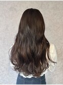 韓国ヘア/巻き髪/ロング/アッシュ/ブラウン/艶髪/髪質改善