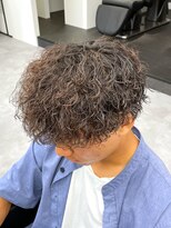 ノイセル 心斎橋(Noisyle)&nbsp;guest snap　刈り上げ前下がりマッシュ×ツイスパプードルパーマ