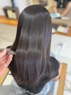 フーガ 新越谷蒲生店(fuuga) 自然なストレート/毛先内側ストレート/髪質改善ストレート