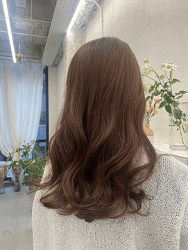 リル(re'll) 《花屋併設》ナチュラルブラウン［酸性ストレート/ヘアセット］