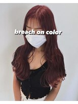 ロッソ 川口店(Rosso)&nbsp;ワンブリーチで作る秋冬人気ピンクカラー[川口]