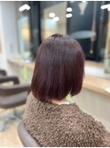 ボルドーカラー［王子駅/王子/白髪染め/髪質改善］