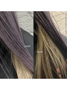 タブーセントラル(TABOO Central) [TABOO Central]ラベンダーパープル×ブロンド