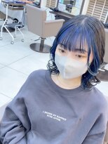 スタイルクリエイター 牛久店(Style Creator)&nbsp;フェイスフレーミング　ネイビーブルー