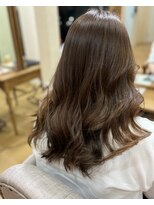 ミラシィ 成田(Mirashy)&nbsp;ハイライトカラーミルクティーベージュレイヤーカット